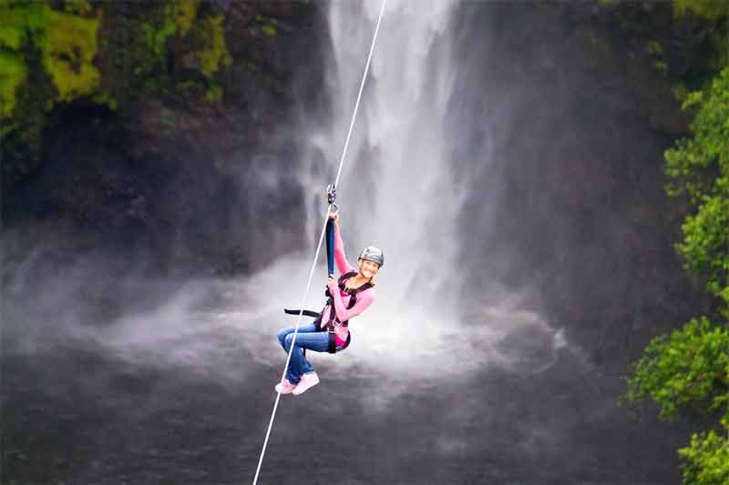 Akaka Falls Zipline Image