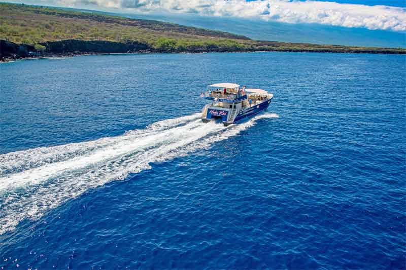 Kona Dolphin Watch Tour & Snorkeling Ocean Rafting Adventure