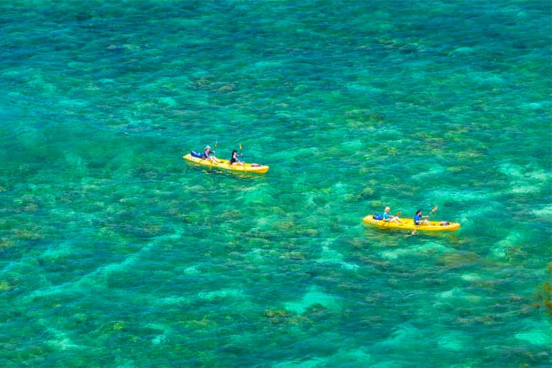 Blue Lagoon Kayak tour