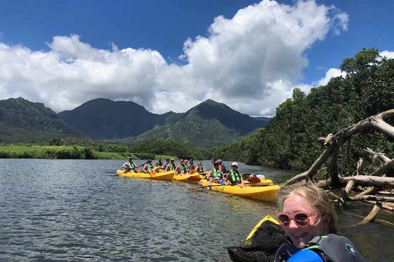 blue lagoon kayak tour