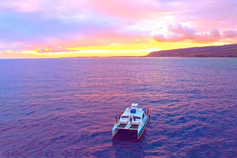 sunset cruise na pali coast