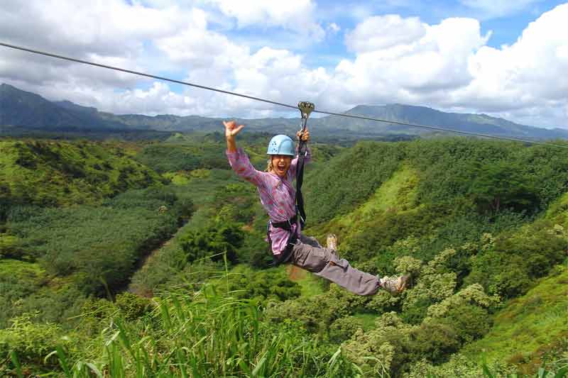 Kauai Backcountry Zipline Image