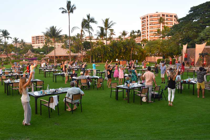 Grand Wailea Luau Aha Aina