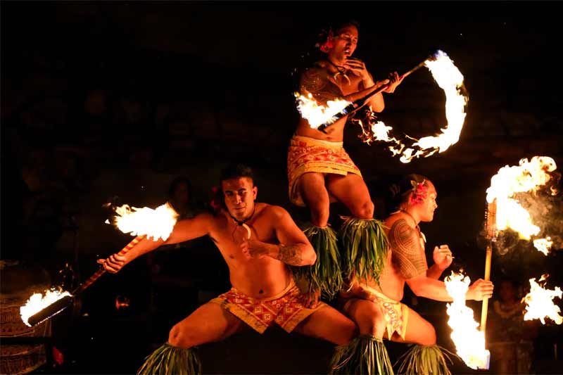 Hyatt Luau Drums of the Pacific