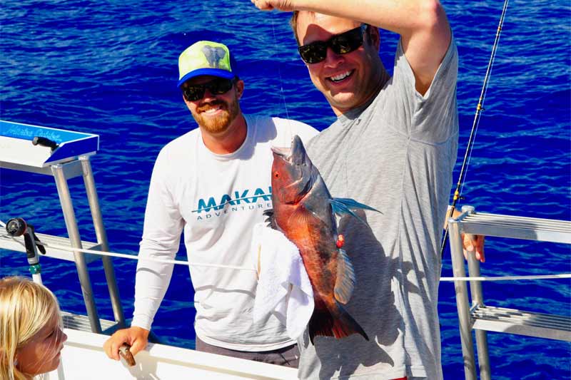 Fishing Maui with kids - Fish Maui