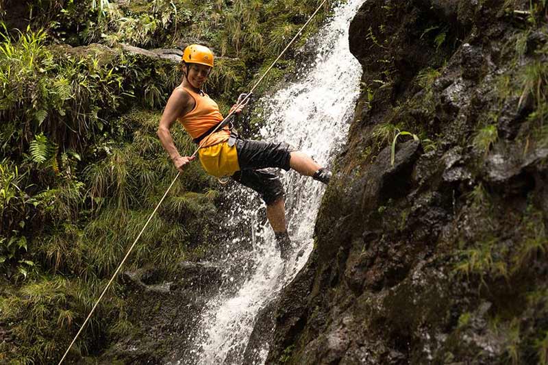 Waterfall Rappelling