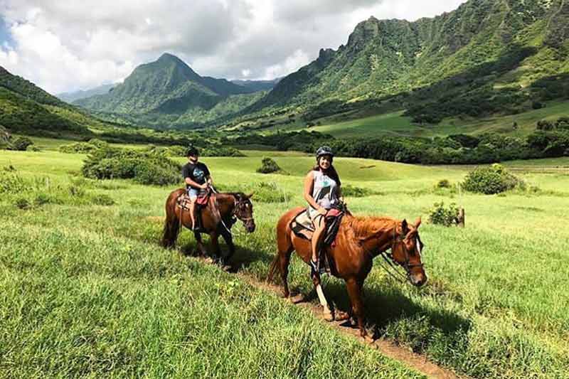 Kualoa Ranch Horseback Riding Image